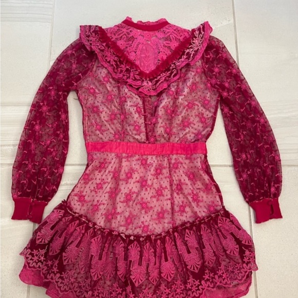 LoveShackFancy- Hand dyed Trisha Dress. - Picture 3 of 5